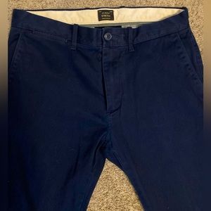 J. Crew slim fit dress pants, 30x30, blue